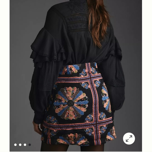 Antik Batik quilted cotton Jenny mini skirt - Picture 10 of 15